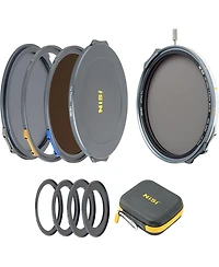 NiSi JetMag Pro 82MAG Variable Nd Mist Magnetic Creative Filter Kit with 4x Adapter Rings