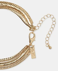 I.n.c. International Concepts Crystal Layered Pendant Necklace, 17" + 3" extender, Macy's Exclusive