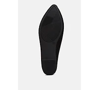 selaris fly knit slip on ballerinas flats