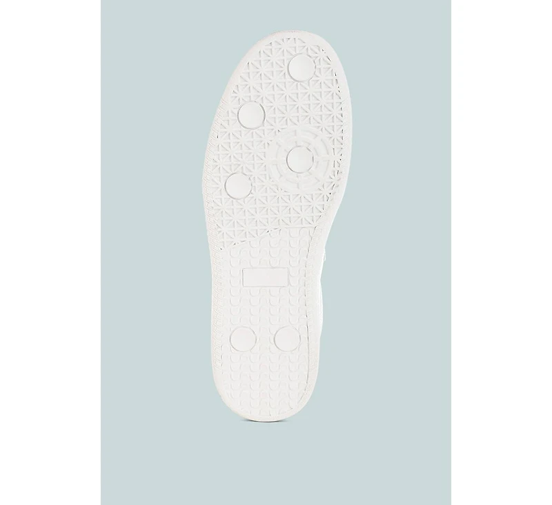 Bostonia Real Leather Casual Sneakers Women