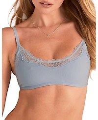Adore Me Women's Rib Unlined Bralette Bra