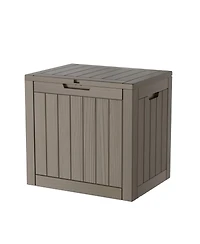 Chic Crate - 17.09'' W 30 Gallons Water Resistant Resin Lockable Deck Box