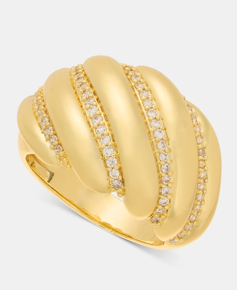 On 34th Pave Chunky Bubble Band Ring, Macy's Exclusive