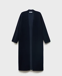 Mango Women's Knitted Long Cardigan