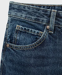 Mango Women's Miami Medium-Rise Straight-Fit Jeans