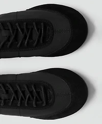 Mango Women's Combined Suede Leather Sneakers