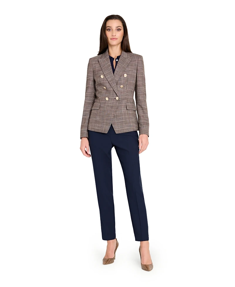 Tahari Asl Petite Classic Mid Rise Pants