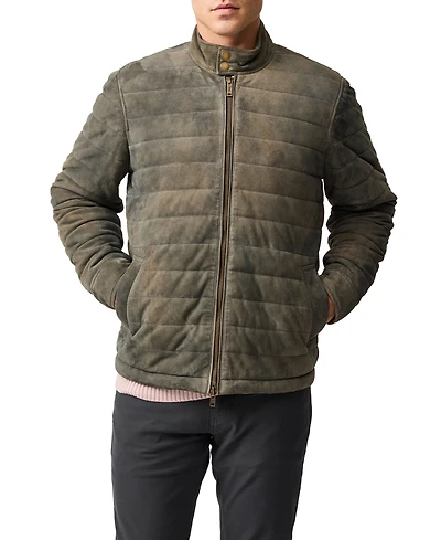 Rodd & Gunn Men's Long Island Leather Jacket
