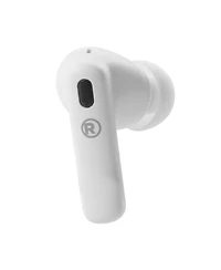 Radioshack True Wireless Headphones 400MAH Active Noise Cancelling IPX5 White 3304381