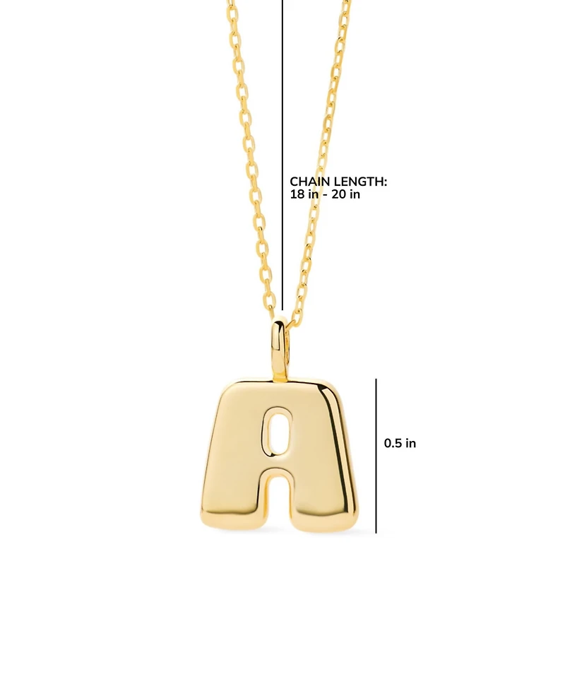 Ana Luisa Letter Necklace - Bubble
