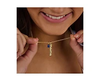 Mama Pendant Charm Necklace in 14K Gold-Plated Sterling Silver