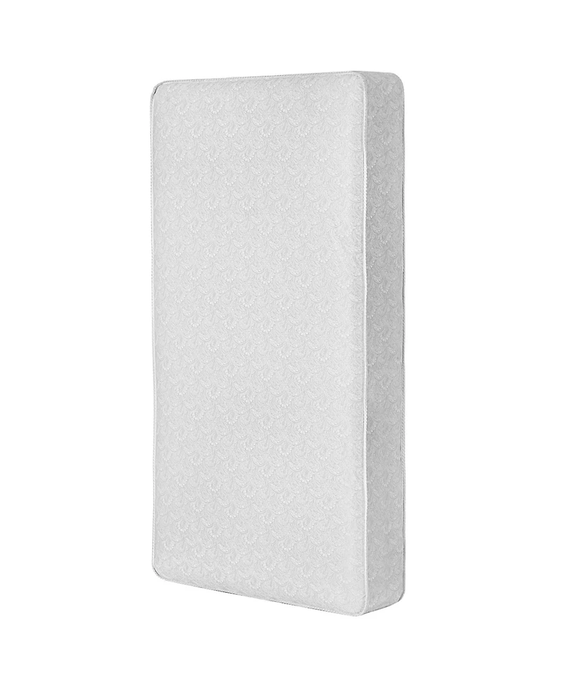Dream On Me Baby Slumberland 260 Coil 6” Crib Mattress, Green Guard Gold Certified