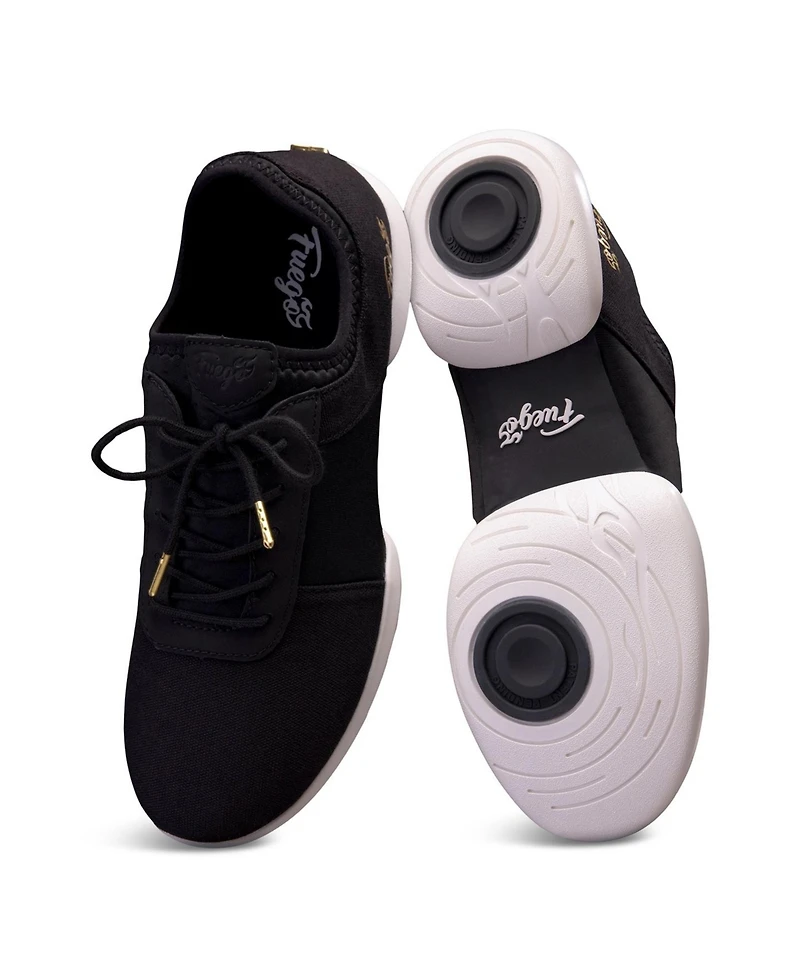 Fuego Black| Split-sole Sneaker