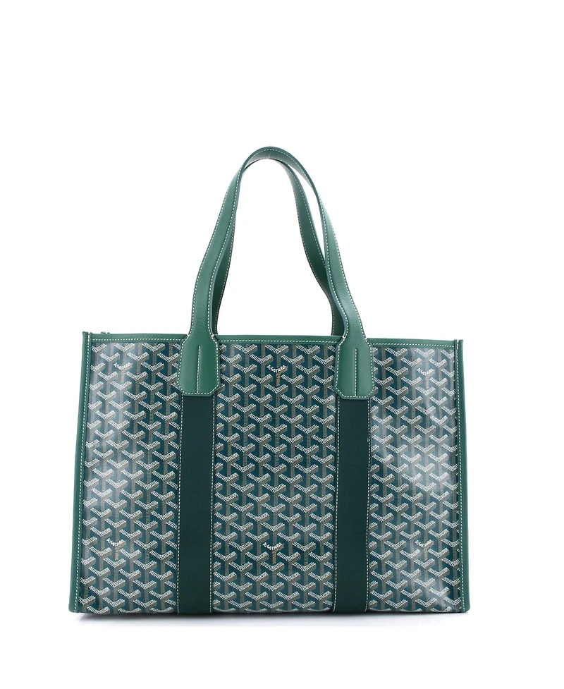 Pre-Owned Goyard Mm Villette Tote Printed Coated Canvas