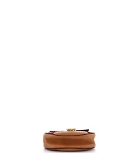 Pre-Owned Chloe Small Drew Patchwork Crossbody Bag Studded Leather with Suede