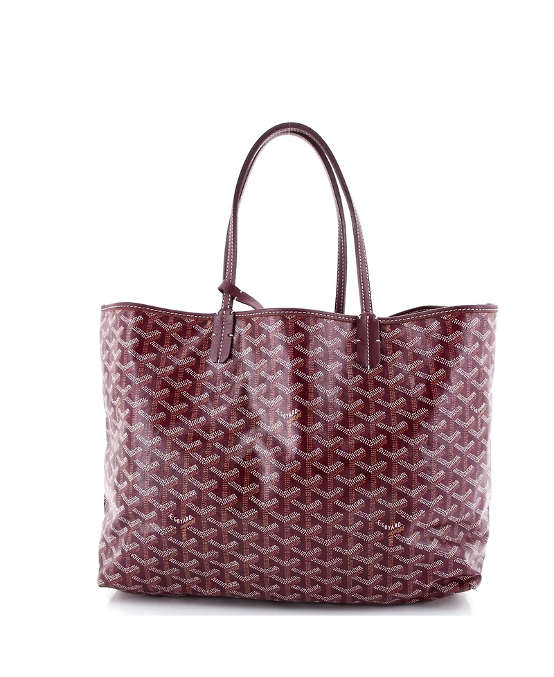 Pre-Owned Goyard Pm Saint Louis Tote Coated Canvas