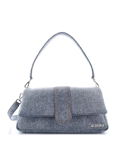 Pre-Owned Jacquemus Le Petit Bambimou Bag Denim