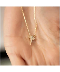 Spero London Northern Star Polaris Sterling Silver Necklace