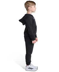 Adidas Toddler and Little Boys 2T-7 Two-Piece Long Sleeve Hoodie Joggers Set