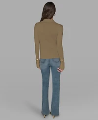 Karl Lagerfeld Paris Women's Long Sleeves Sweater