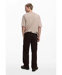 Desigual Men's Long pants with patch