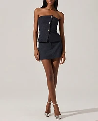 Astr the Label Women's A-line Mini Skirt