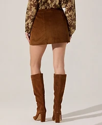 Astr the Label Women's A-line Mini Skirt