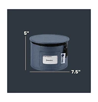 Florida Brands Hard Shell China Organizer with Dividers - Holds 12 Pieces - Durable & Stackable Storage Box for Seasonal Dishware Protection