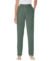 Woman Within Women's 7-Day Straight-Leg Denim Jean