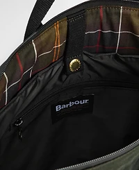 Barbour Men's Field Wax Zipper Large Backpack