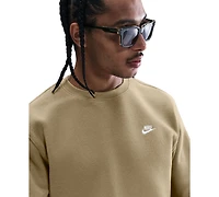 Nike Men's Pullover Fleece Crewneck Logo Sweatshirt