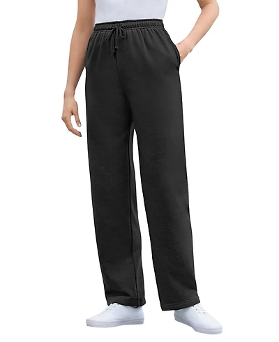 Woman Within Women's Plus Better Fleece Sweatpant
