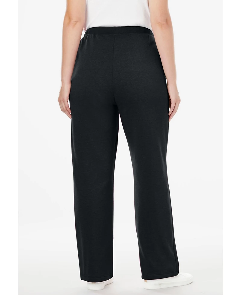 Woman Within Women's Plus Better Fleece Sweatpant