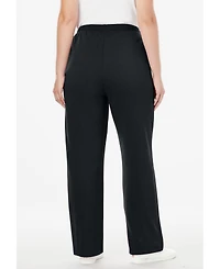 Woman Within Women's Plus Better Fleece Sweatpant