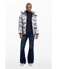 Desigual Women's Metallic padded jacket