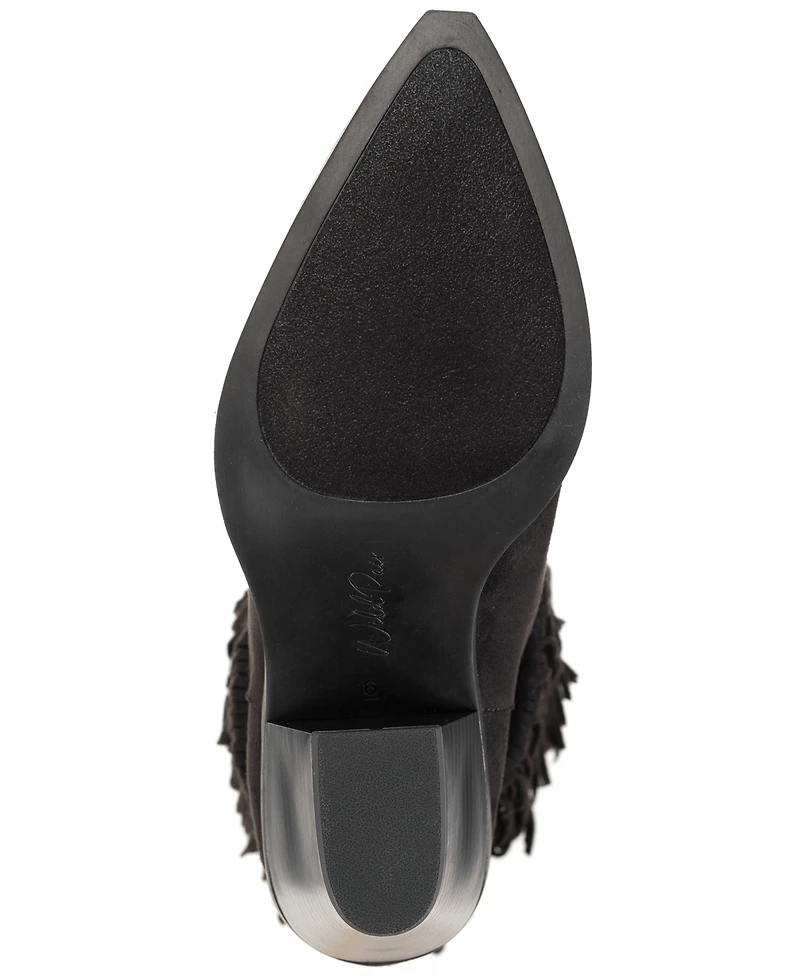 Wild Pair Women's Leonie Fringe Booties, Macy's Exclusive