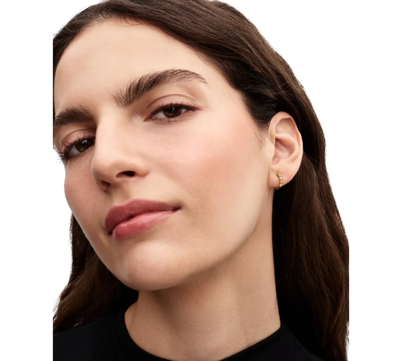 Pandora Yellow Hoop Earrings