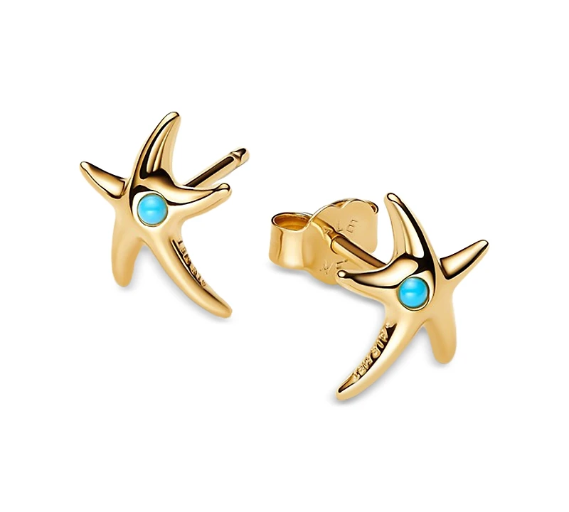 Pandora Starfish Stud Earrings
