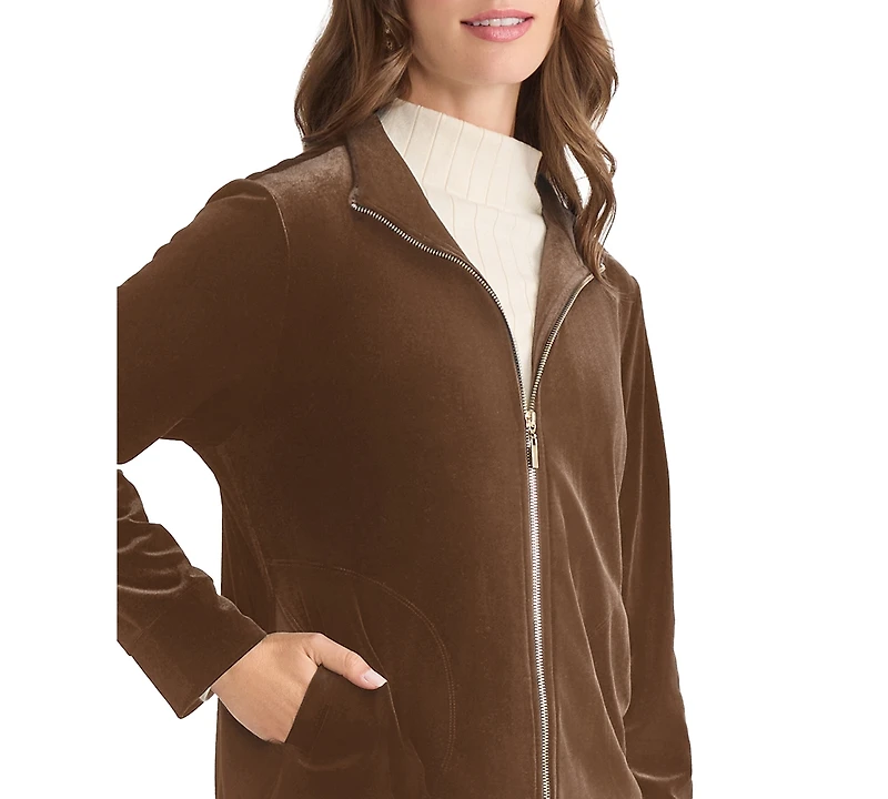 Jones New York Women's Zippered Jacket