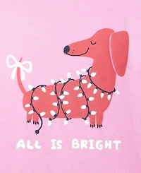 Epic Threads Girls Toddler 2T-4T Dog Graphic Print T-Shirt, Macy's Exclusive