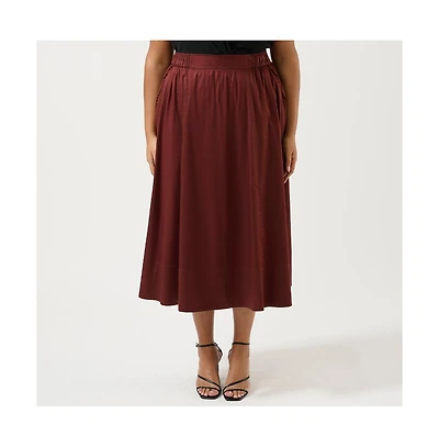 Estelle Plus Sahara Breeze Cotton Skirt