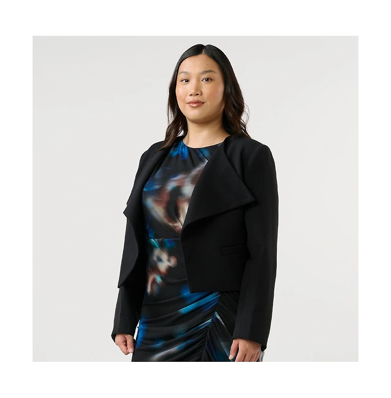 Estelle Plus Eboni Cropped Jacket