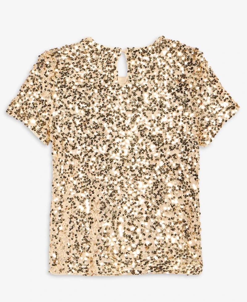 Epic Threads Girls 5-20 Sequin Detail Top, Macy's Exclusive