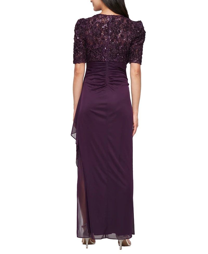 Alex Evenings Petite Empire Waist Dress