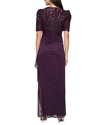 Alex Evenings Petite Empire Waist Dress