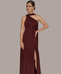Donna Karan New York Women's One Shoulder Sleeveless Dress