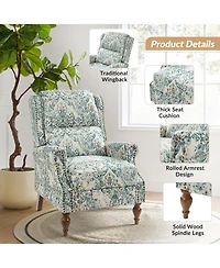 Alexander Traditional Manual Recliner With Variety Fabric