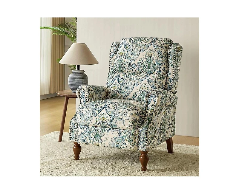 Alexander Traditional Manual Recliner With Variety Fabric