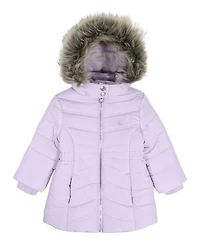 Calvin Klein Baby Girls Aerial Zip-Front Jacket