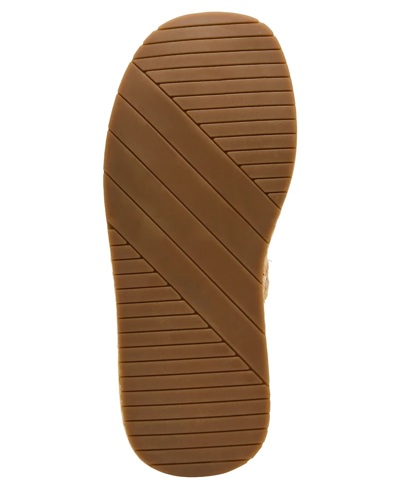 Madden Girl Mykonos Raffia Flatform Sandals